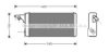 AVA QUALITY COOLING IV6019 Heat Exchanger, interior heating